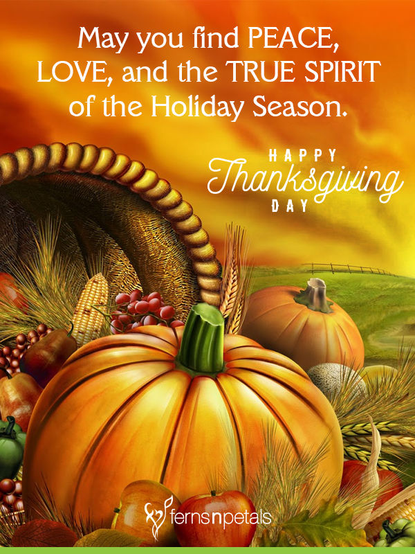 thanks giving day wishes