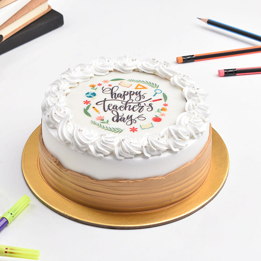 Teacher's Day Cake by FNP Dubai