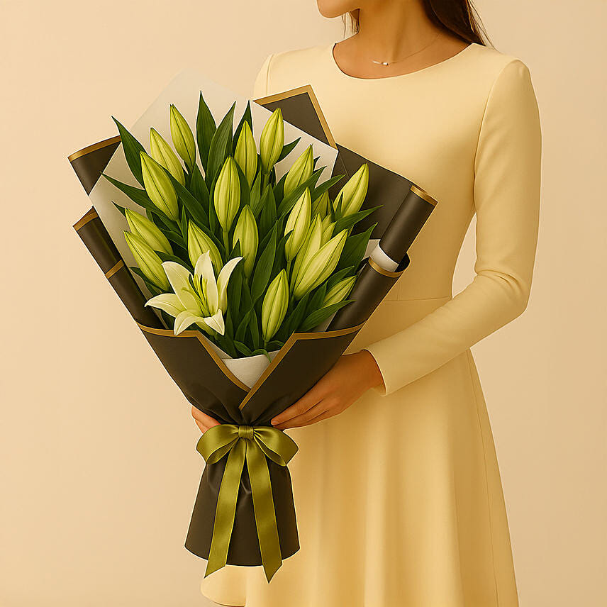 Beautiful Lilies Bouquet