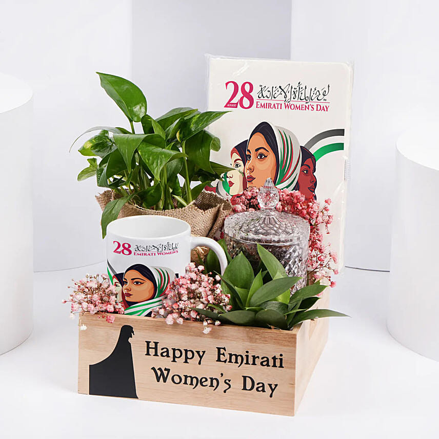 Emirati Womens Day Garden Treasure Hamper: Emirati Women's Day Gifts
